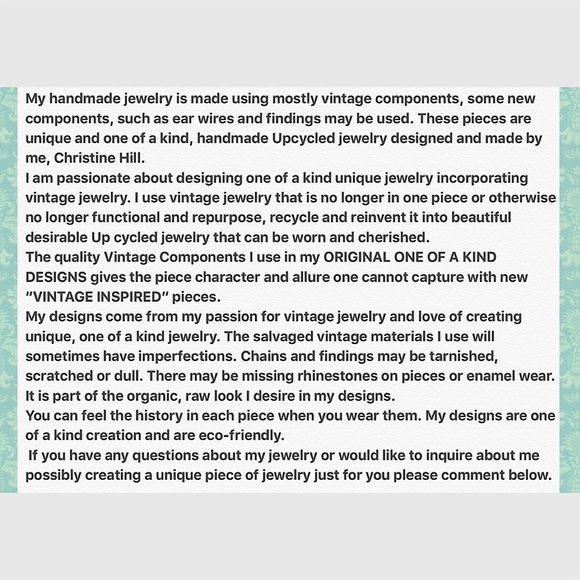 Meet your Posher, Repurposed jewelry - Picture 8 of 8